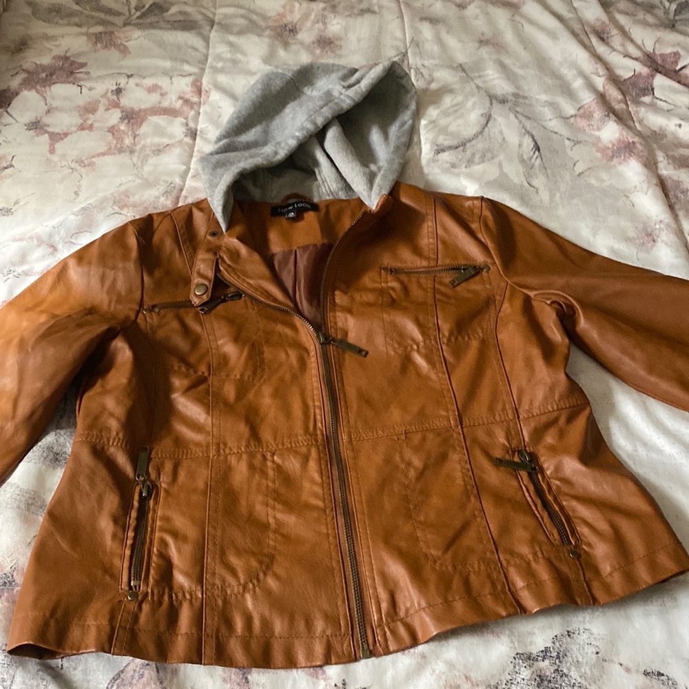 Womens X Large leather jacket